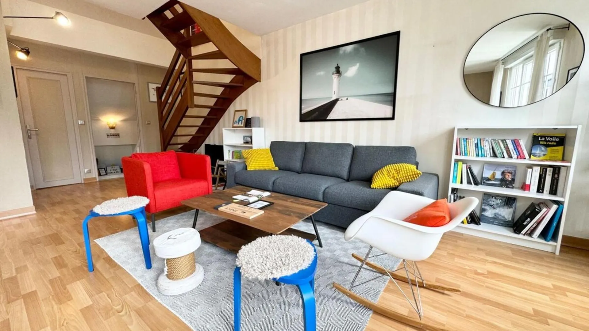 Apartment Grand Appartement Cosy - Terrasse - 50M De L'Ocean Ploemeur