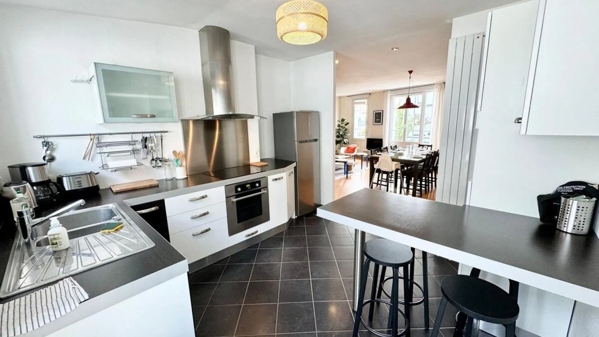 Grand Appartement Cosy - Terrasse - 50M De L'Ocean Ploemeur Apartment