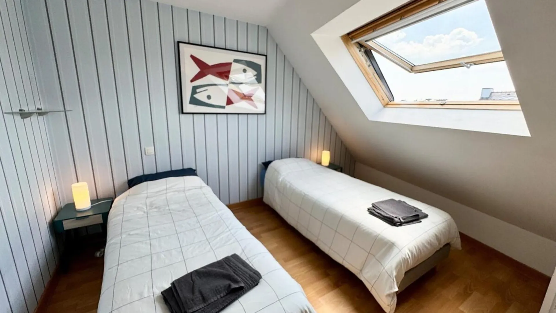 Apartment Grand Appartement Cosy - Terrasse - 50M De L'Ocean Ploemeur
