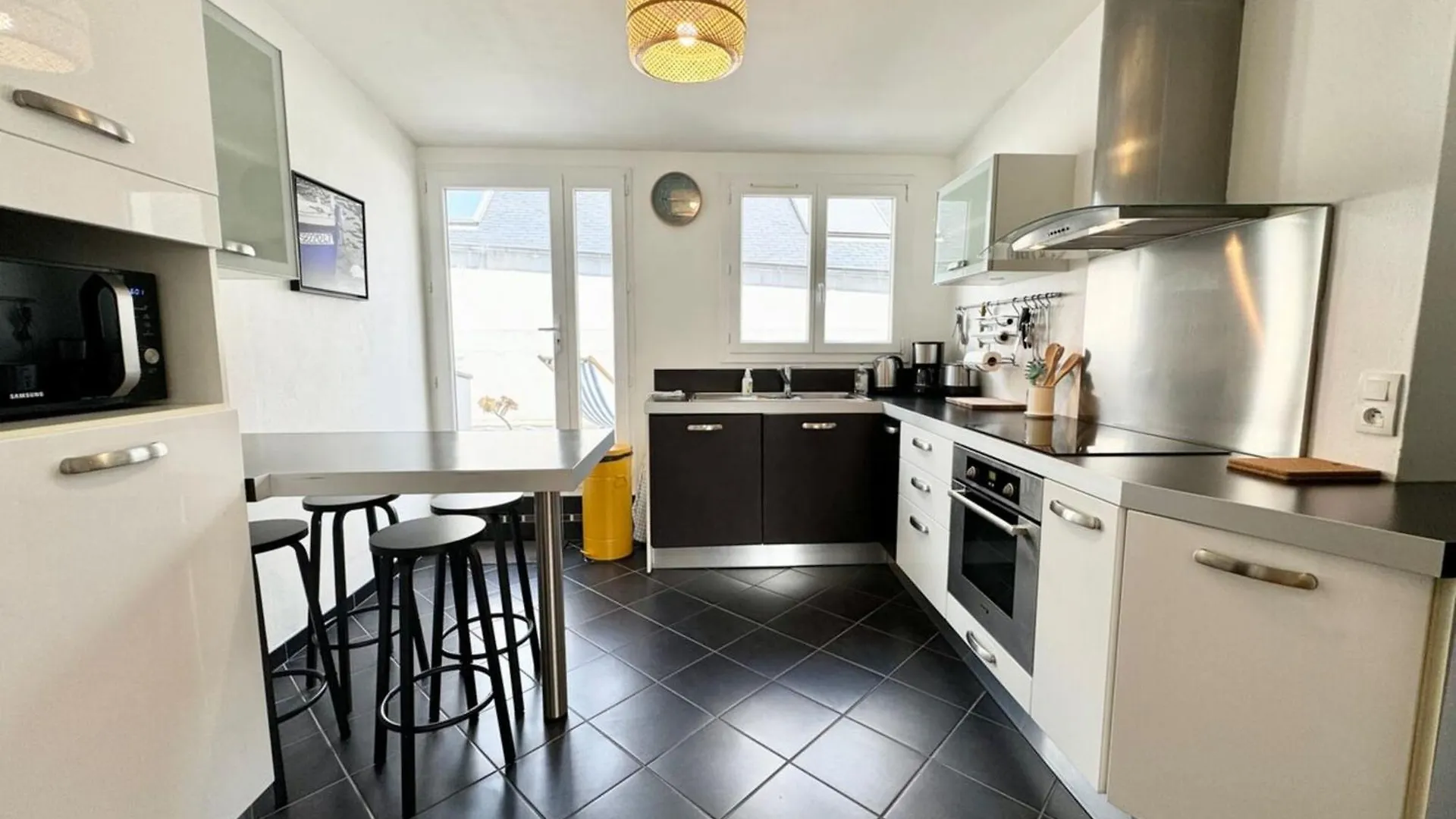 Apartment Grand Appartement Cosy - Terrasse - 50M De L'Ocean Ploemeur Frankreich